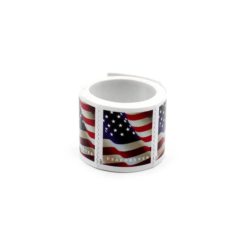#.2017 Forever American Flag Stamps