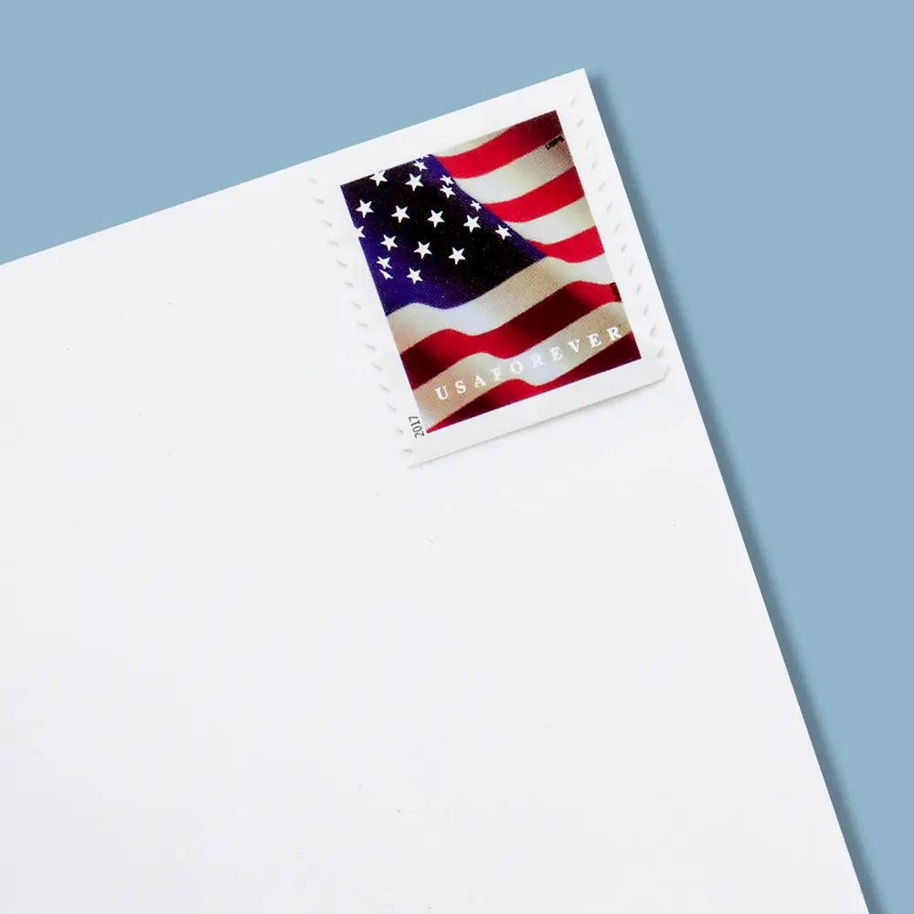 #.2017 Forever American Flag Stamps