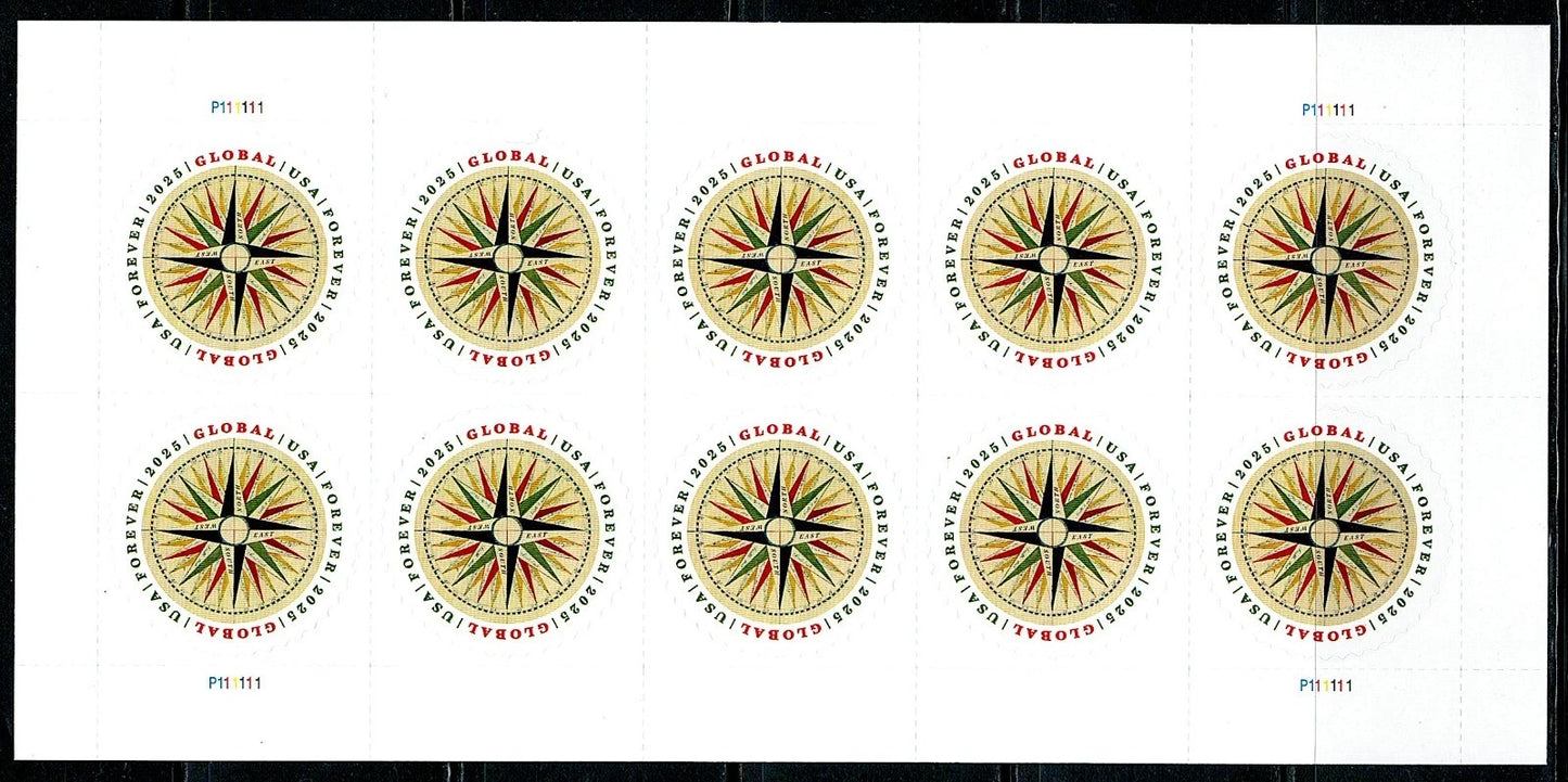 #.2025 Global1794 Compass Rose Stamps