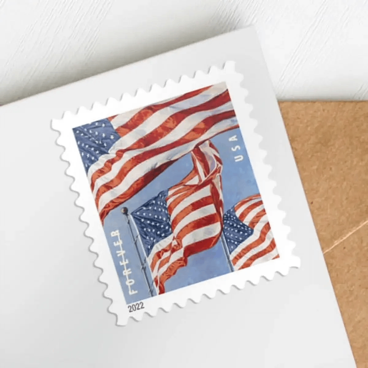 #.2022 us flag stamp