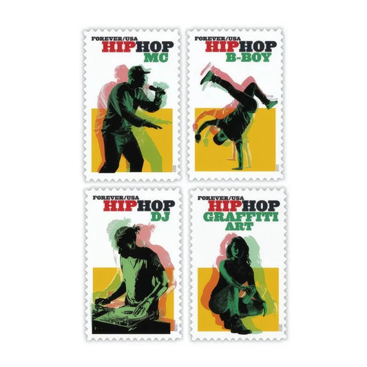 #.2020 US Hip Hop First-Class Forever Stamps
