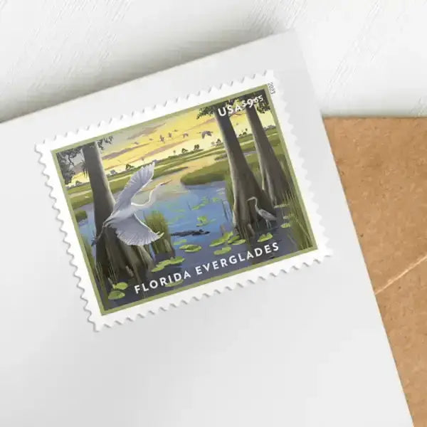 #.2023 USA Florida Everglades Priority Mail Stamps