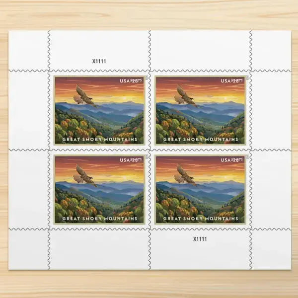 #.2023 USA Great Smoky Mountains Stamps
