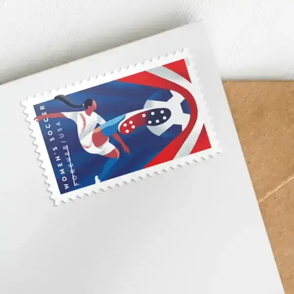 #.2023 US Womens Soccer Forever Stamps