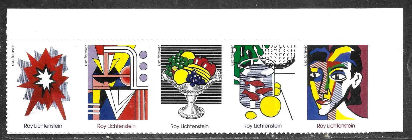 #.2023 US Roy Lichtenstein Stamps