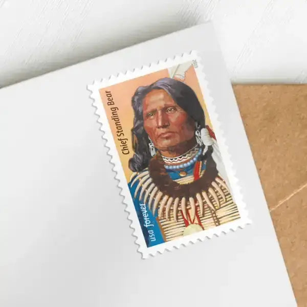#.2023 US Chief Standing Bear Stamps