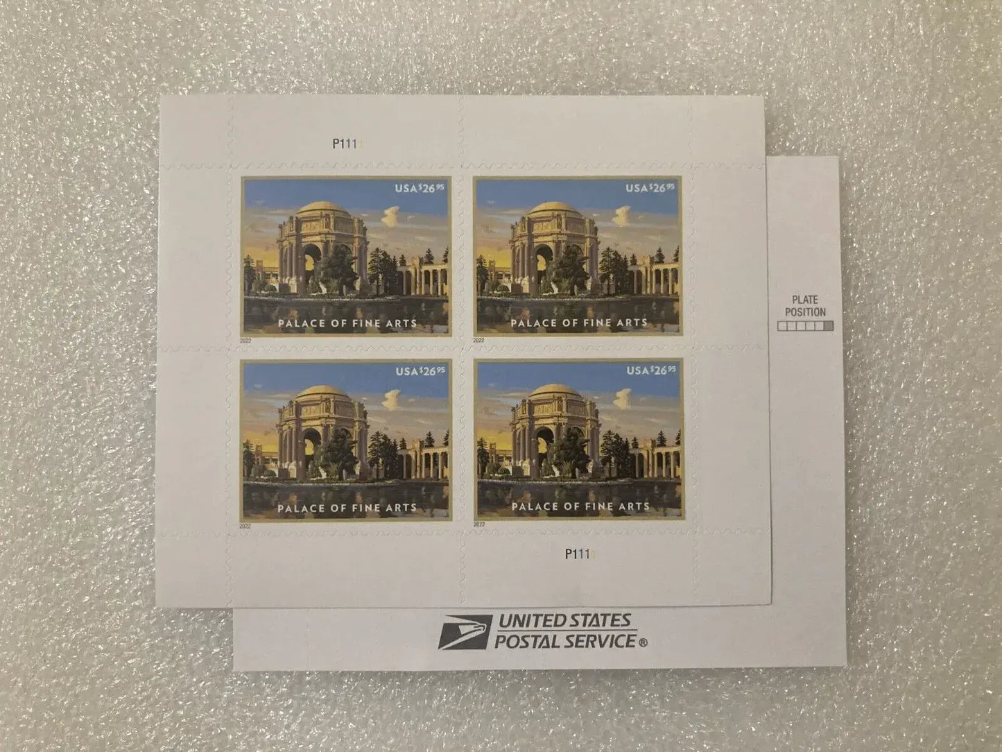 #.2022 Palace of Fine Arts Stamps