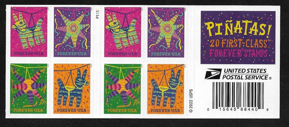 #.2023 Piñatas! Stamps
