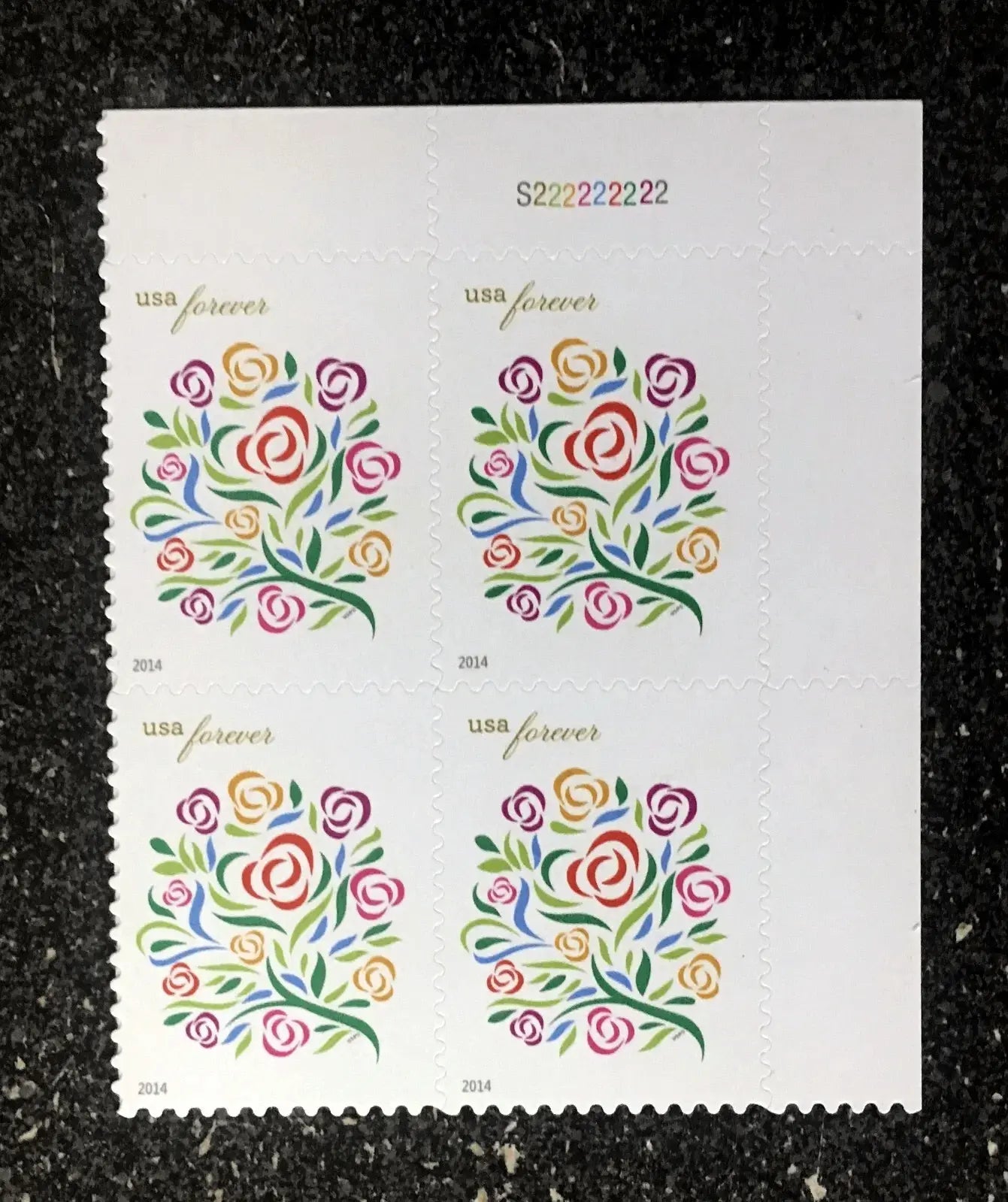 #.2014 us love forever stamp