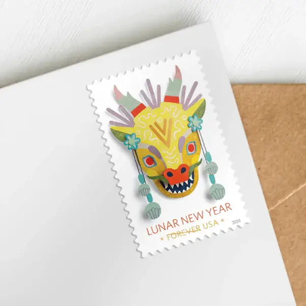 #.2024 Lunar New Year Stamps - the Year of the Dragon