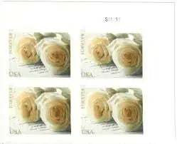 #.2011 US Wedding Roses Commemorative Forever Stamps