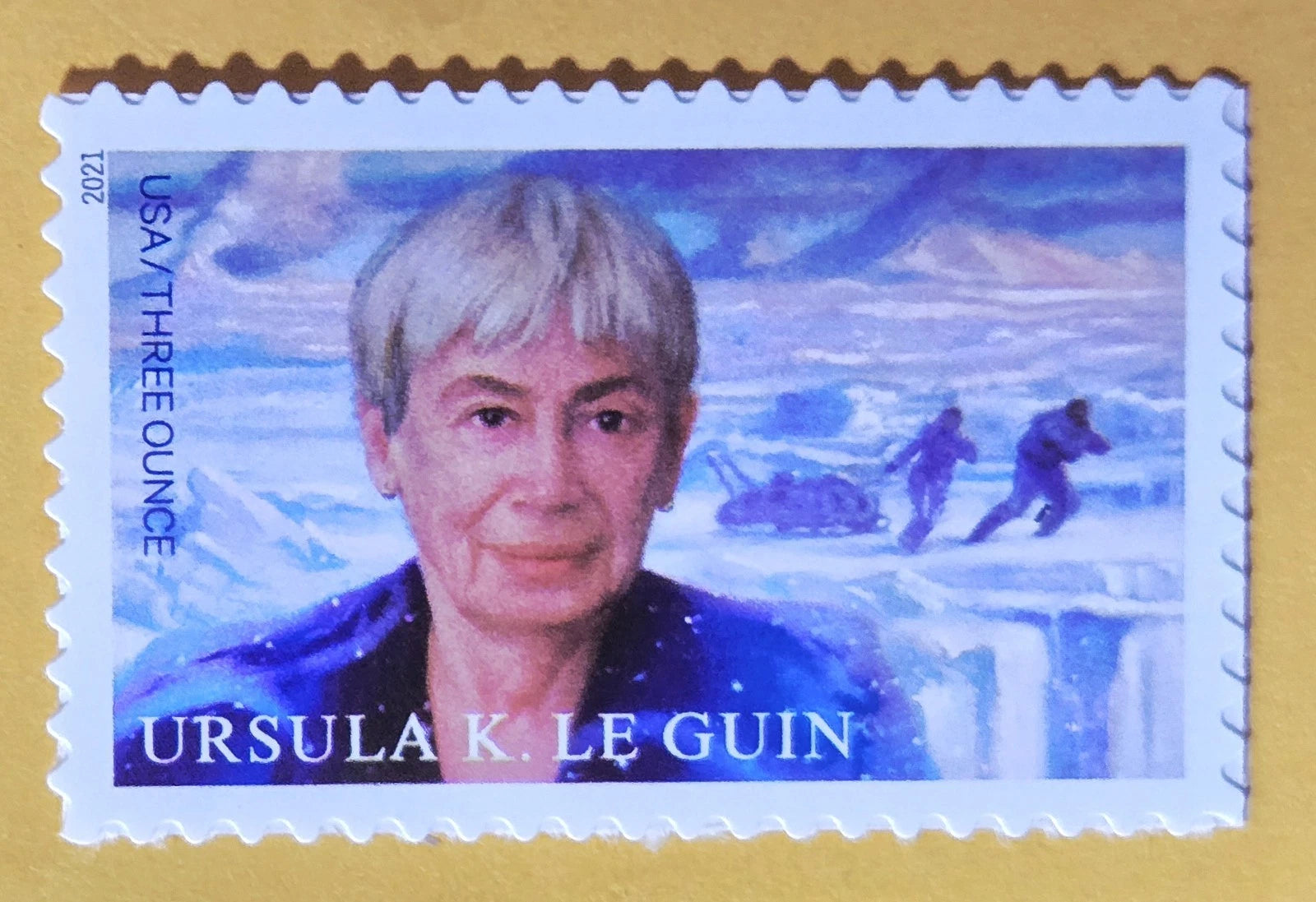 #.2021 Three Ounce Literary Arts Ursula K. Le Guin Stamps