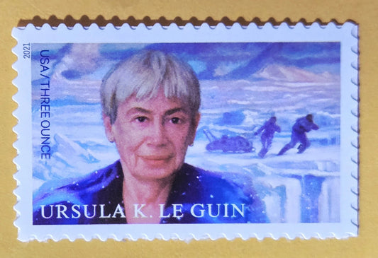 #.2021 Three Ounce Literary Arts Ursula K. Le Guin Stamps