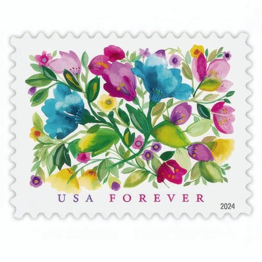 #.2024 US Celebration Blooms Stamps
