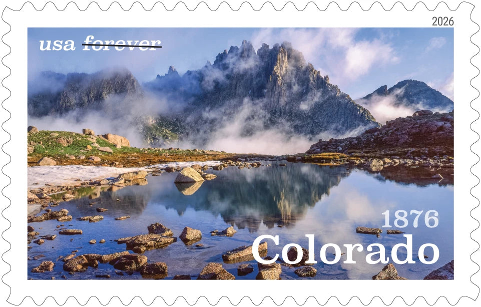 #.2026 Colorado Statehood forever STAMPS
