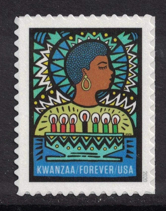 #.2020 US Kwanzaa Postage Stamps