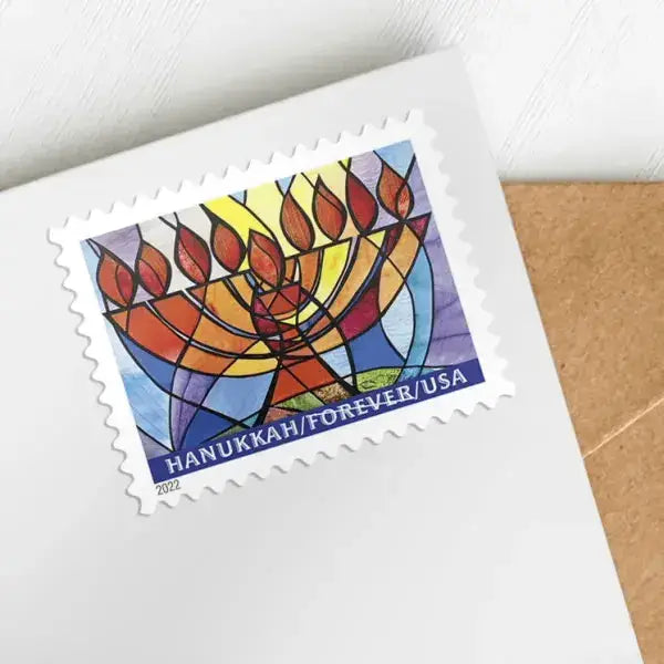 #.2022 US Hanukkah Postage Stamps