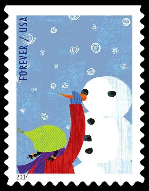 #.2014 US Winter Fun Stamps