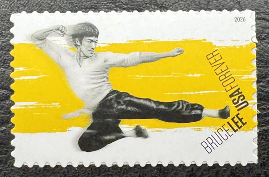 #.2026 Bruce Lee Sheet of 20 Forever Stamps