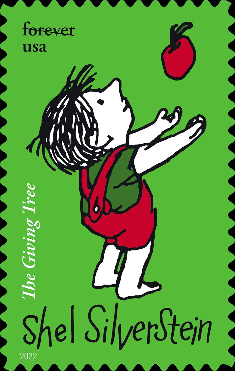 #.2022 US Shel Silverstein Stamps