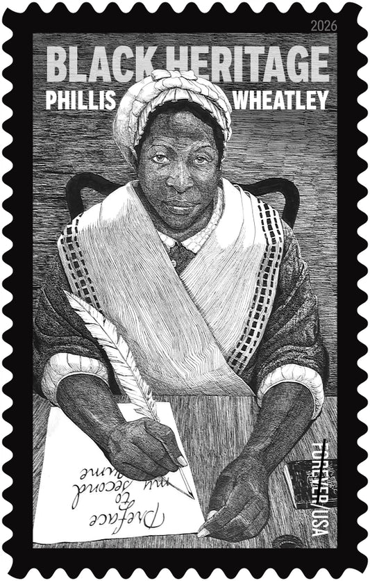 #.2026 Phillis Wheatley forever stamps