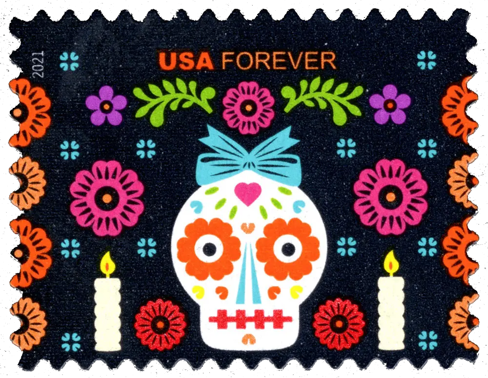 #.2021 Day of the Dead Stamps
