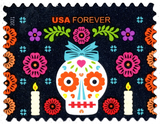 #.2021 Day of the Dead Stamps
