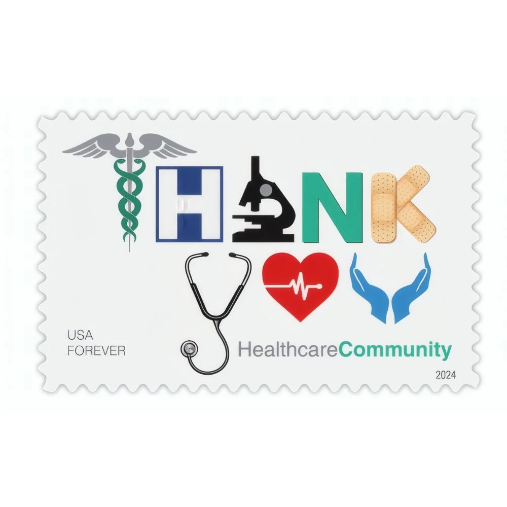 #.2024 Thank You Healthcare Community Stamps