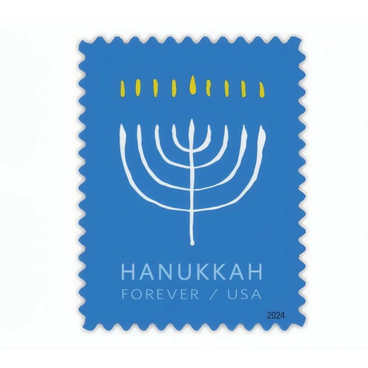 #.2024 US Hanukkah Forever Stamps