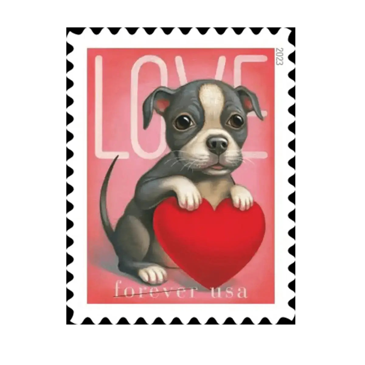 #.2023 US Cat and Dog Love Stamps