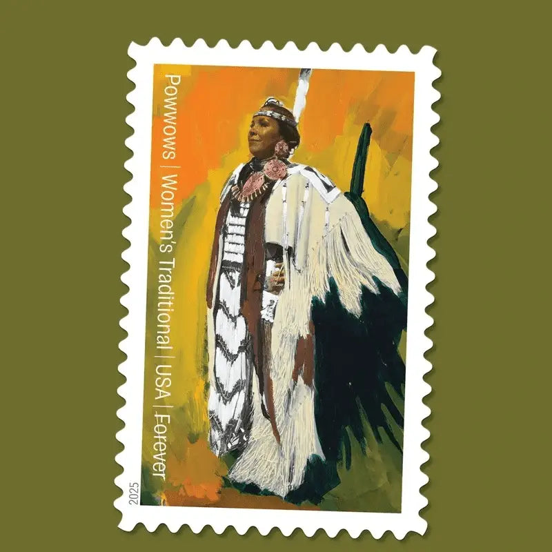 #.2025 Powwows Celebrating Native AmericanCulture Stamps