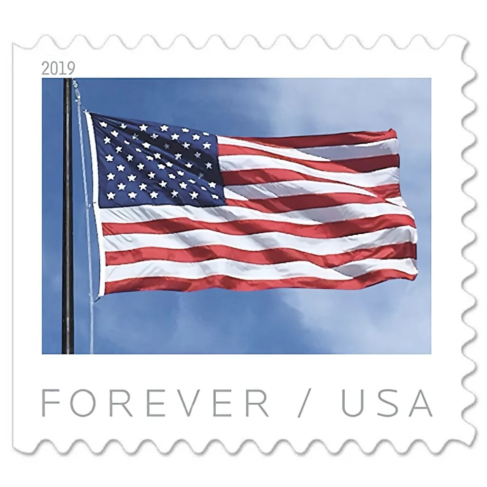 #.2019 us flag forever stamp