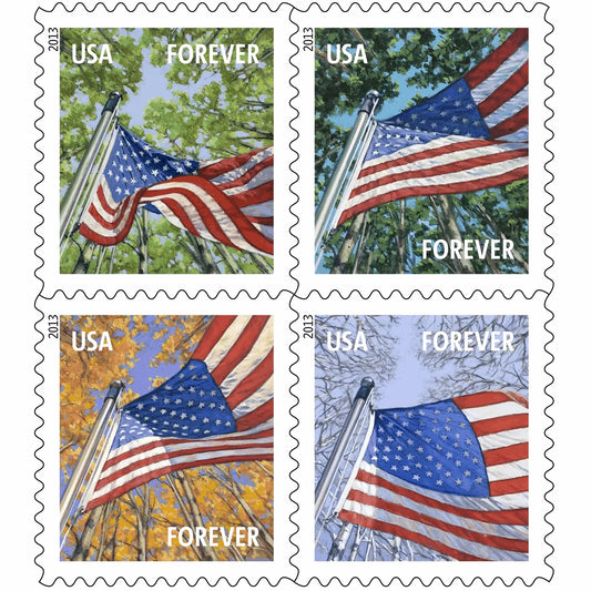 #.2013 A Flag for All Seasons Stamp