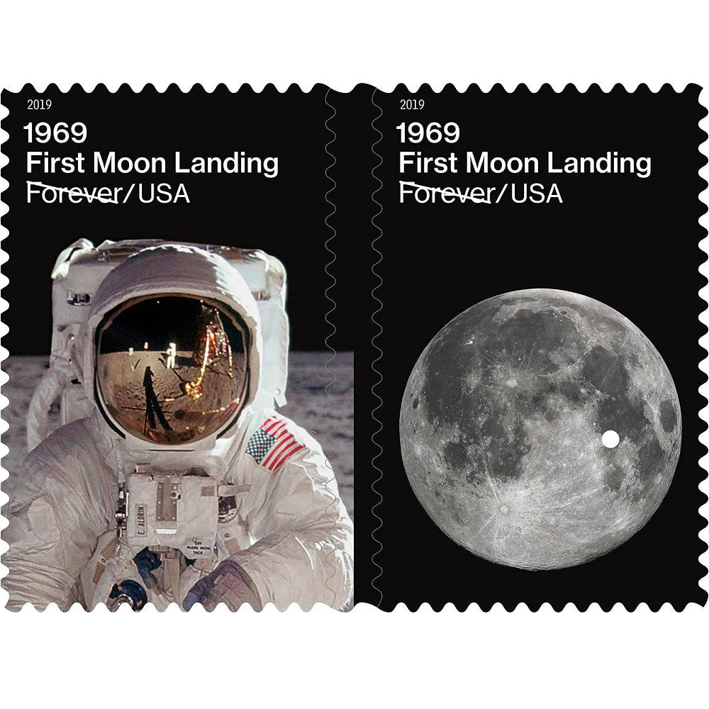 #.2019 1969 50th Anniversary of the Moon Landing Stamps