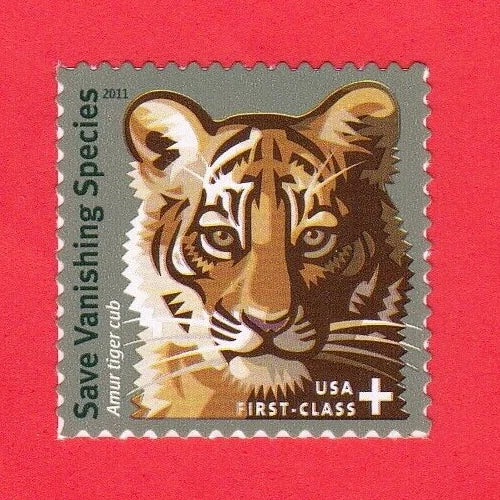 #.2011 US Save Vanishing Species Postage Stamps