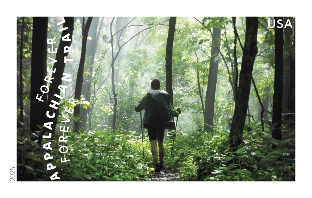 #.2025 The Appalachian Trail Forever Stamps