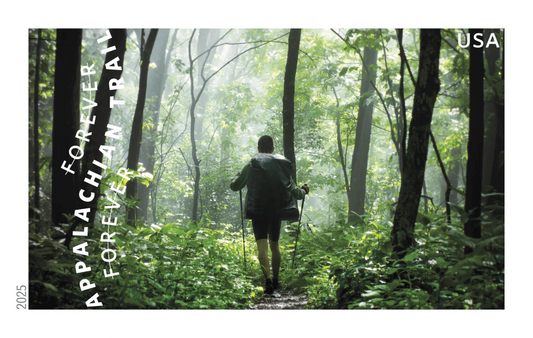 #.2025 The Appalachian Trail Forever Stamps