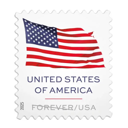 #.2025 U.S. Flag Stamps roll