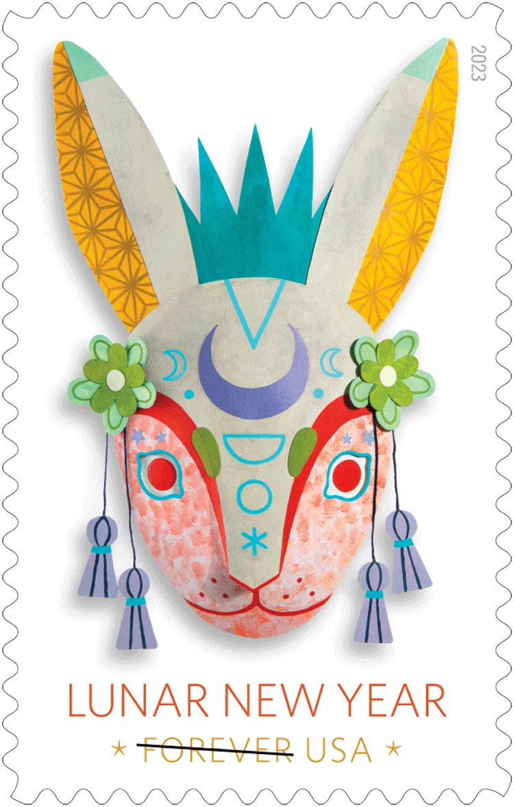 #.2023 Lunar New Year Year of the Rabbit Stamps