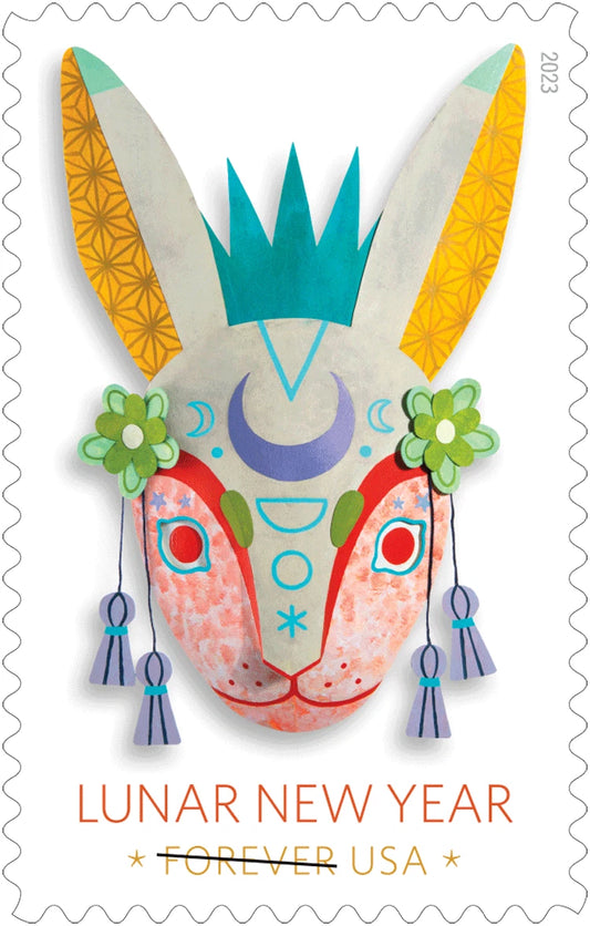 #.2023 Lunar New Year Year of the Rabbit Stamps