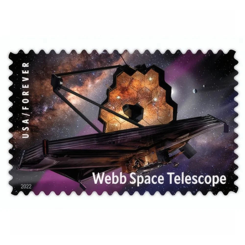#.2022 US James Webb Space Telescope Stamps