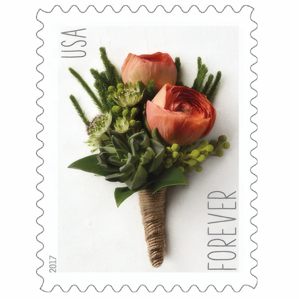 #.2017 US Celebration Boutonniere Stamps