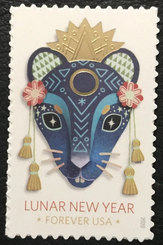 #.2020 Lunar New Year Year of the Rat Stamps