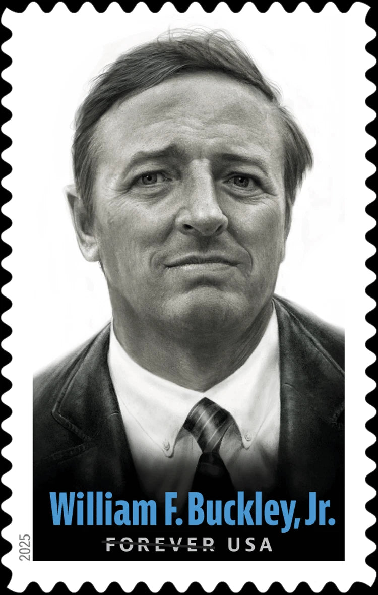 #.2025 William F. Buckley Jr. U.S. Stamp