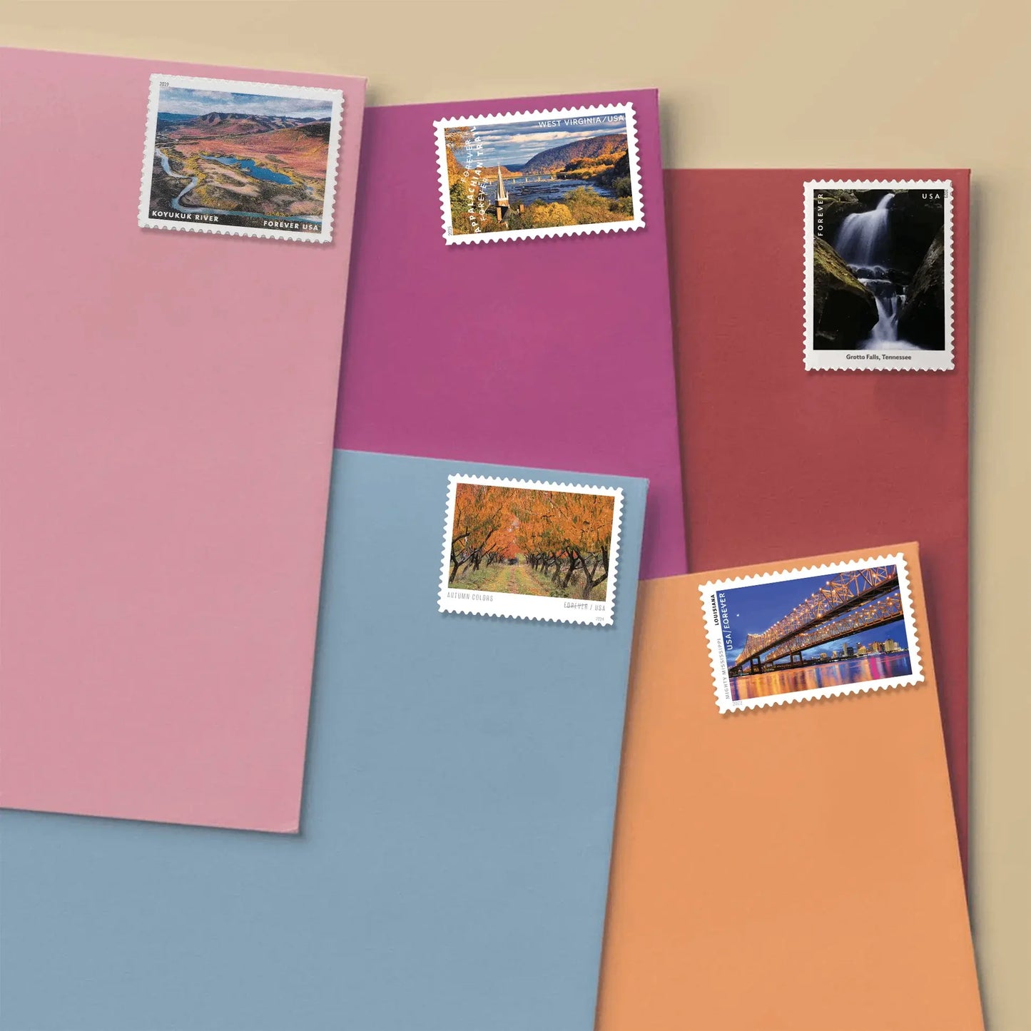 #.2019 US Wild And Scenic Rivers Stamps