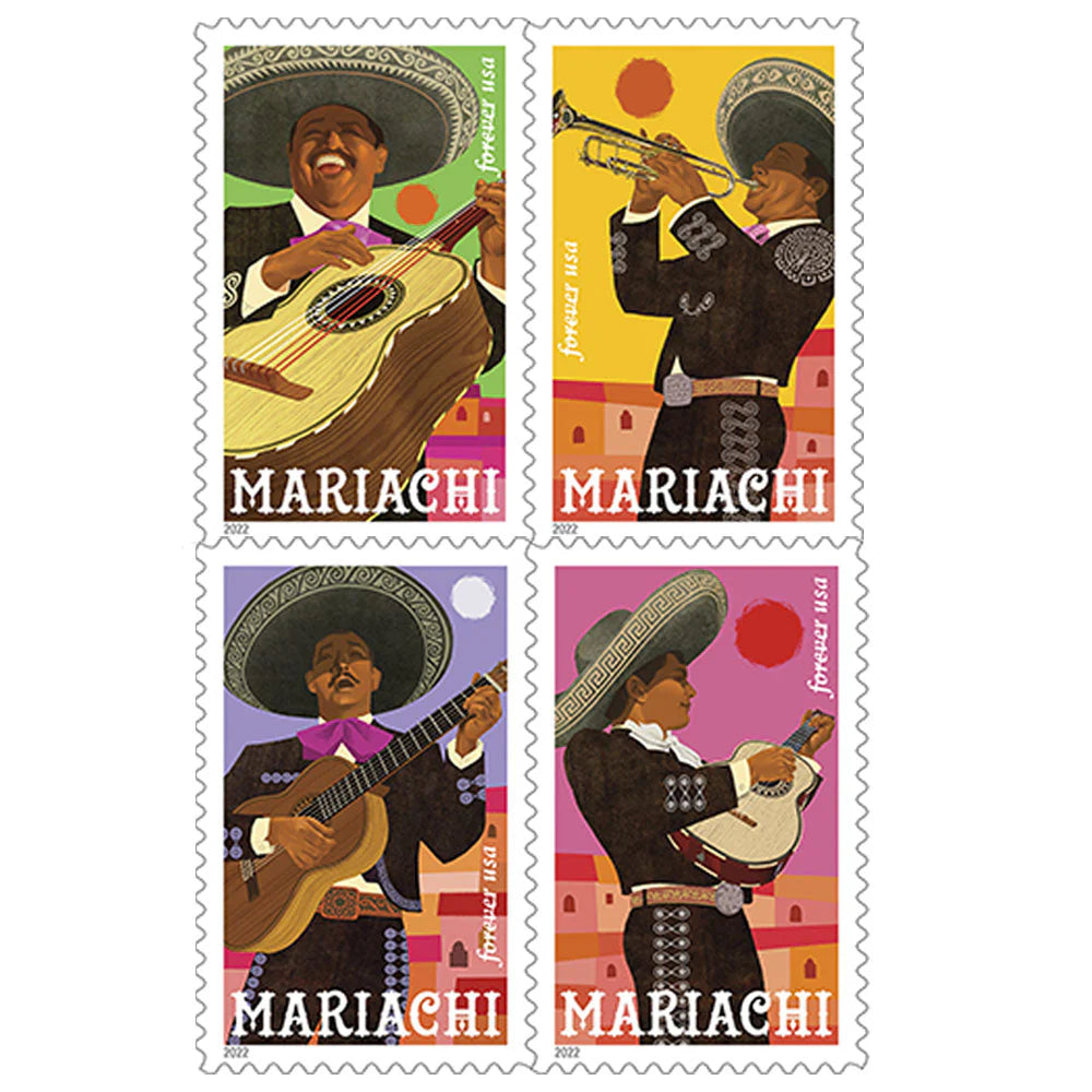 #.2022 US Mariachi Stamps