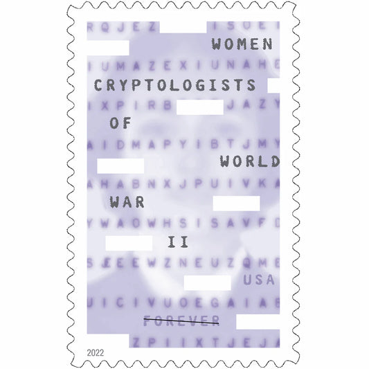 #.2022 MNH # 5738a IMPERF NDC WOMEN CRYPTOLOGISTS STAMPS