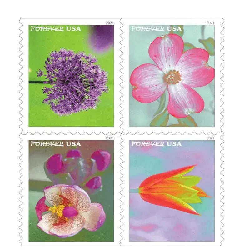 #.2021 US Garden Beauty Forever Postage Stamps