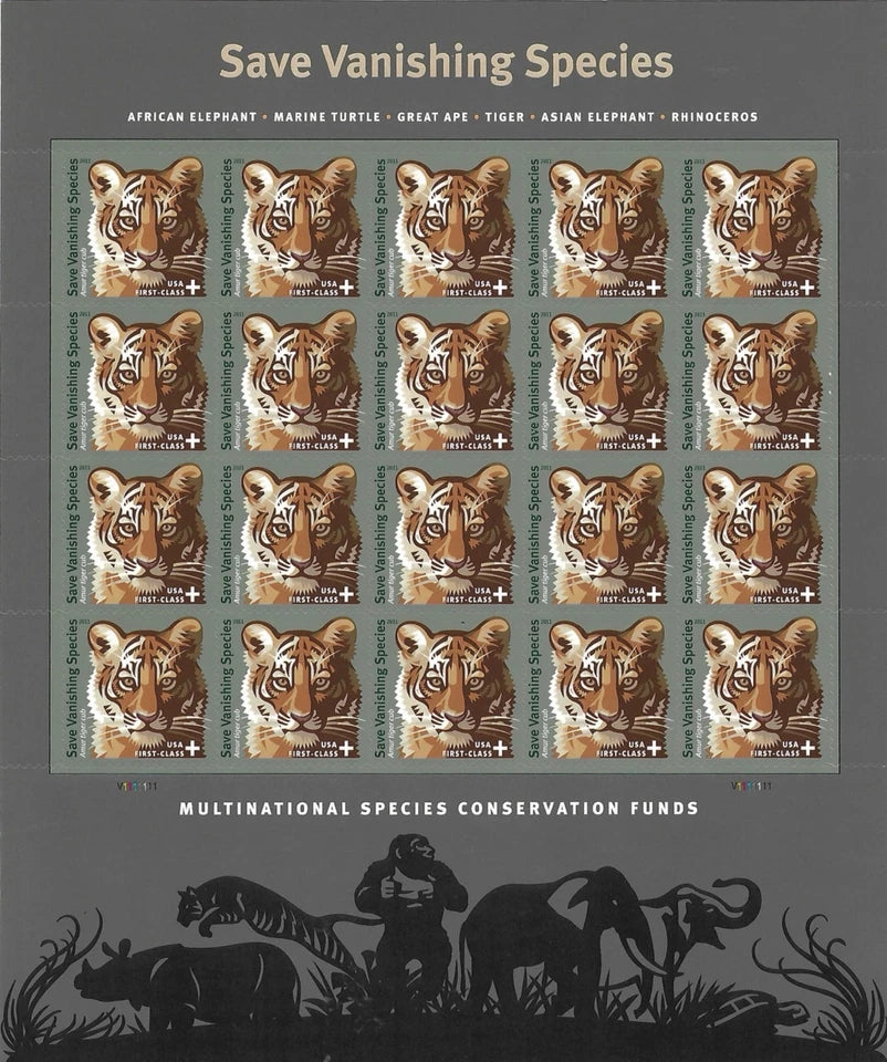 #.2011 US Save Vanishing Species Postage Stamps