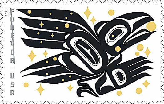 #.2021 US Raven Story Stamps